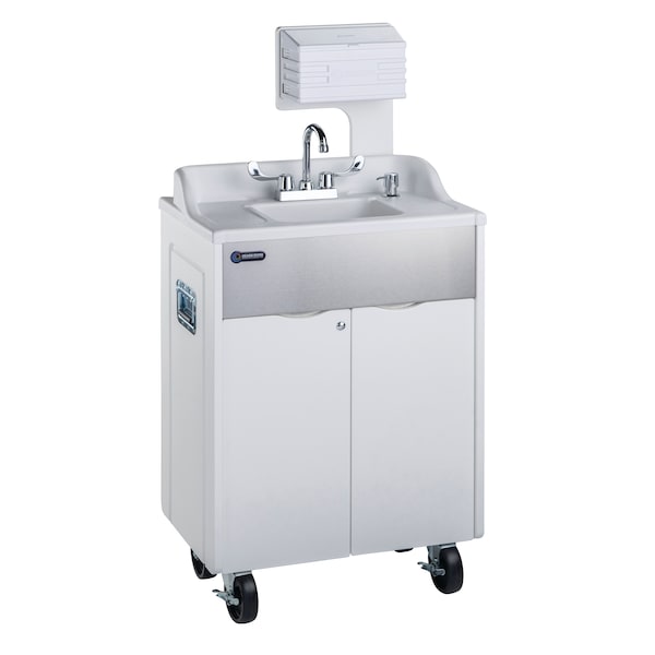 Ozark River Mfg Titan White Hot & Cold Water Indoor/Outdoor Portable Sink TSPRW-ABW-AB1N - main